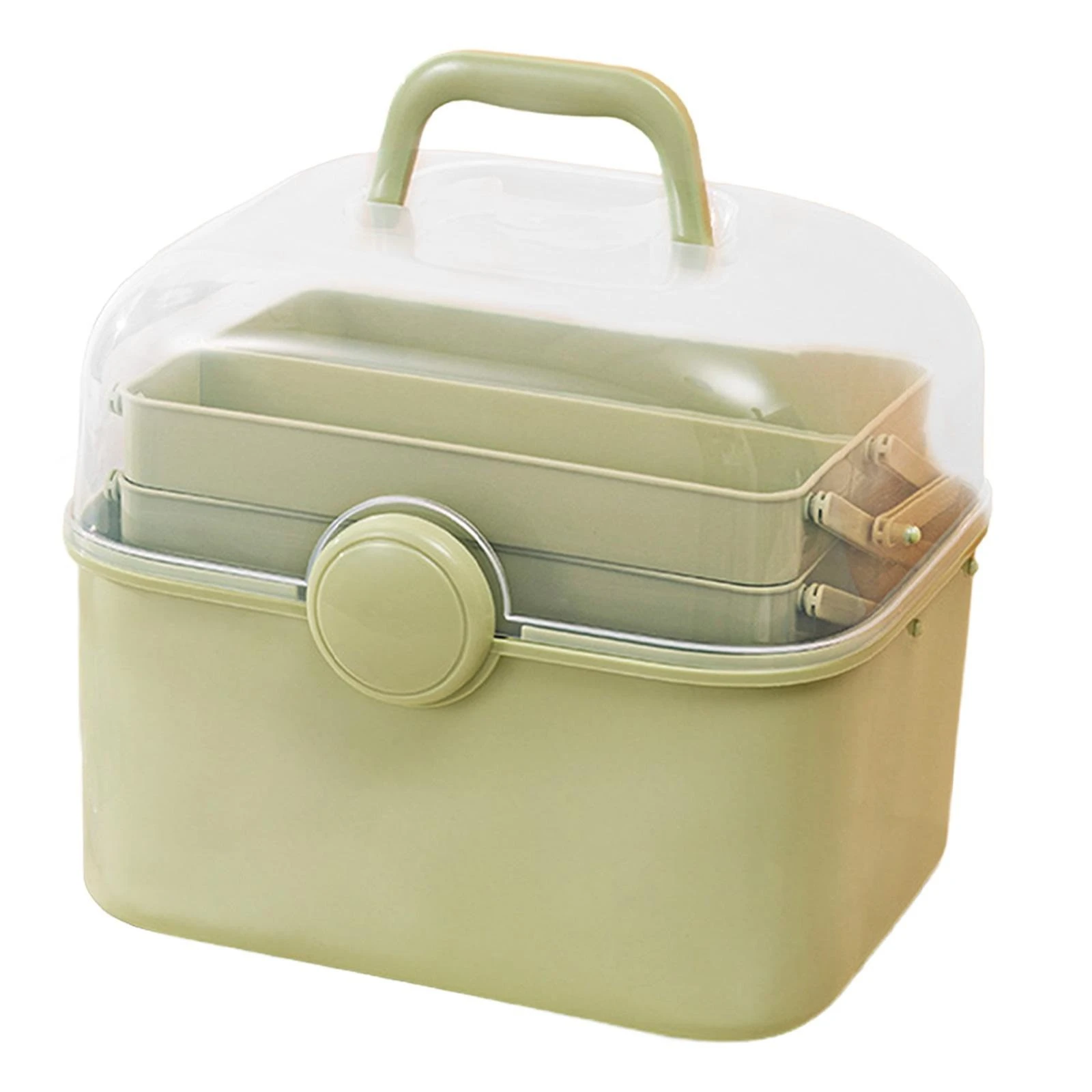 Multipurpose Portable Storage Box – 3 Tiers for Cosmetics, Manicure Tools & Sewing Supplies product thumbnail 34