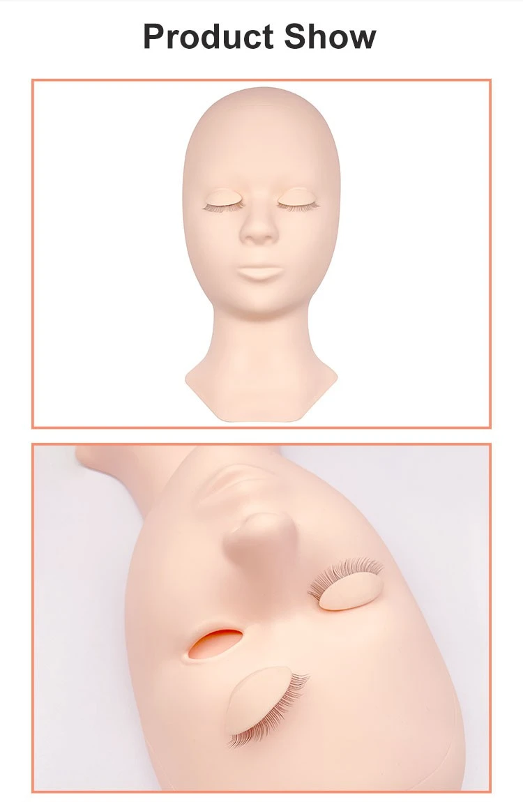 Eyelash Extension Kit, Mannequin Head with Replaced Eyelids product thumbnail 10