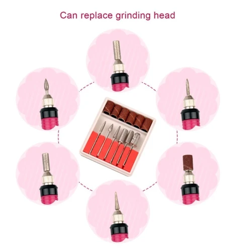 Nail Drill Pen Nail Art polishing Tool product thumbnail 3