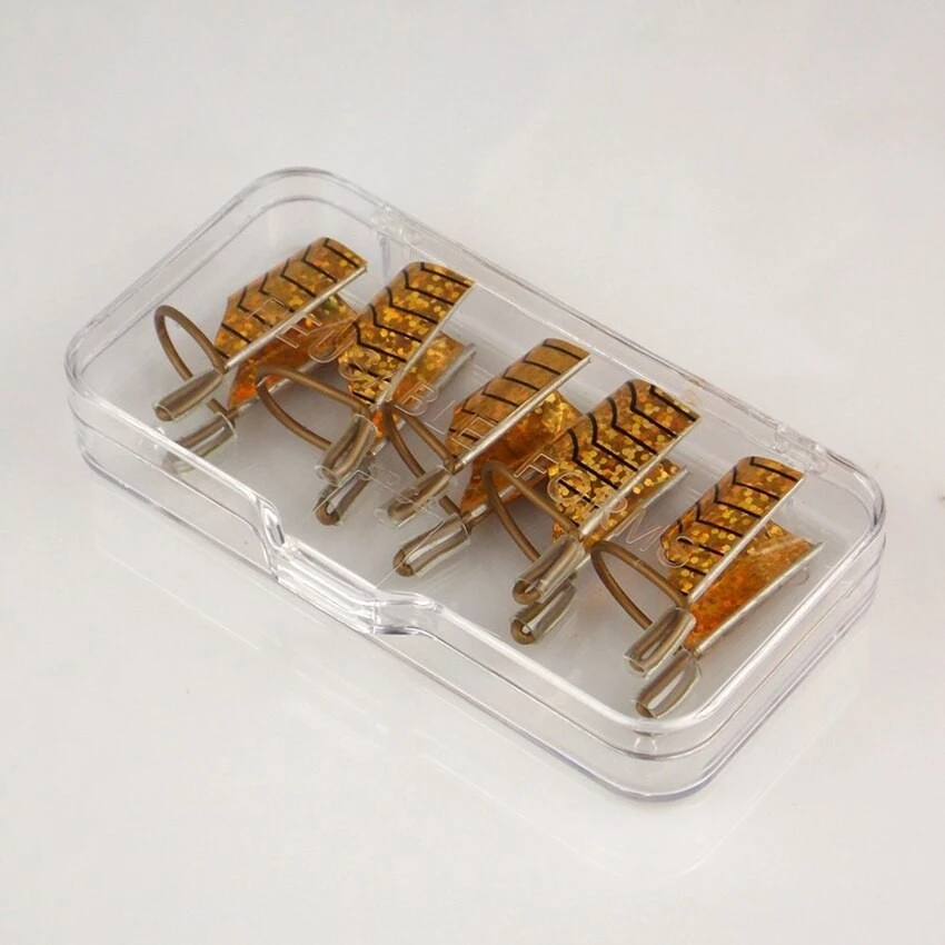 Reusable Dual Silver & Gold Nail Form For Nail Art Making product thumbnail 4