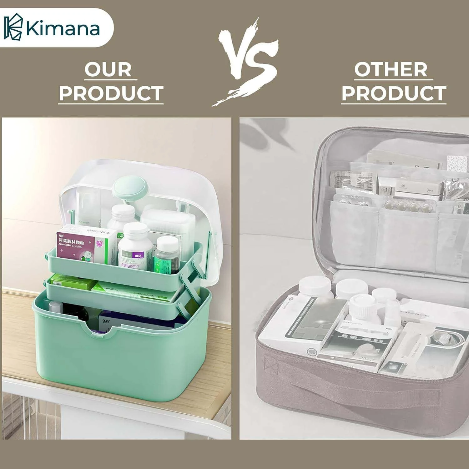 Multipurpose Portable Storage Box – 3 Tiers for Cosmetics, Manicure Tools & Sewing Supplies product thumbnail 42