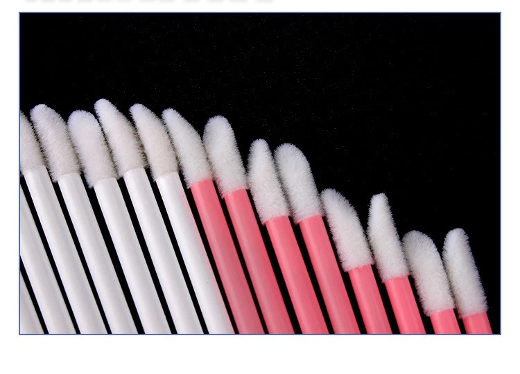 Cleansing eyelash bubble mousse swab 100 barrels, disposable lip brush, eyelash beauty cotton swab tool product thumbnail 13