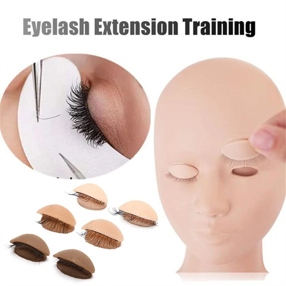 Eyelash Extension Kit, Mannequin Head with Replaced Eyelids product thumbnail 28