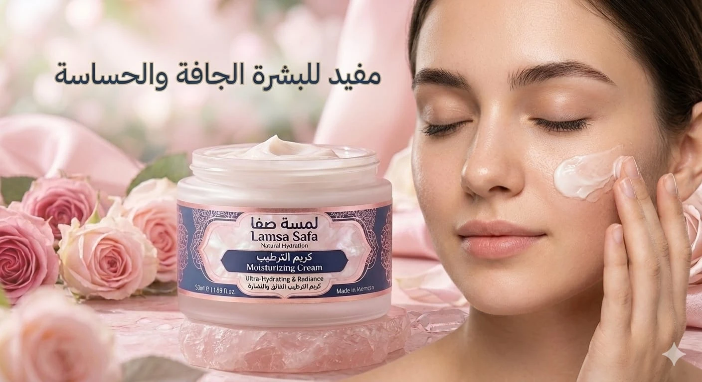Lamsat Safa's Rose & Hyaluronic Moisturizing Cream product thumbnail 2
