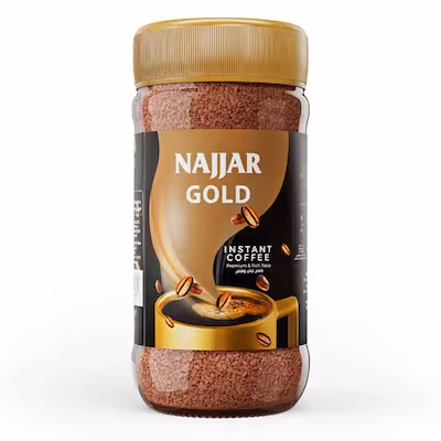 Najjar Gold Instant Coffee 190g product thumbnail 2