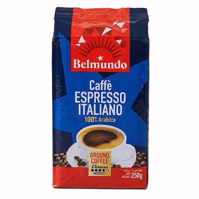 Belmondo 100% Arabica Ground Coffee 250g product thumbnail 2