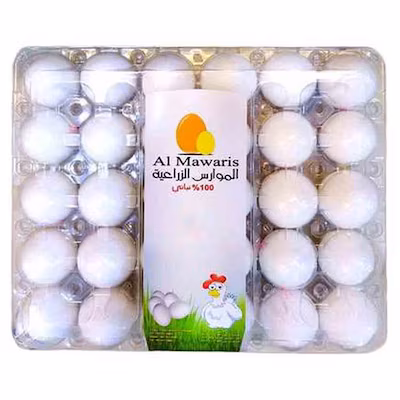 Al-Mawaris Extra Large Eggs Plastic Pack 30 Count product thumbnail 2
