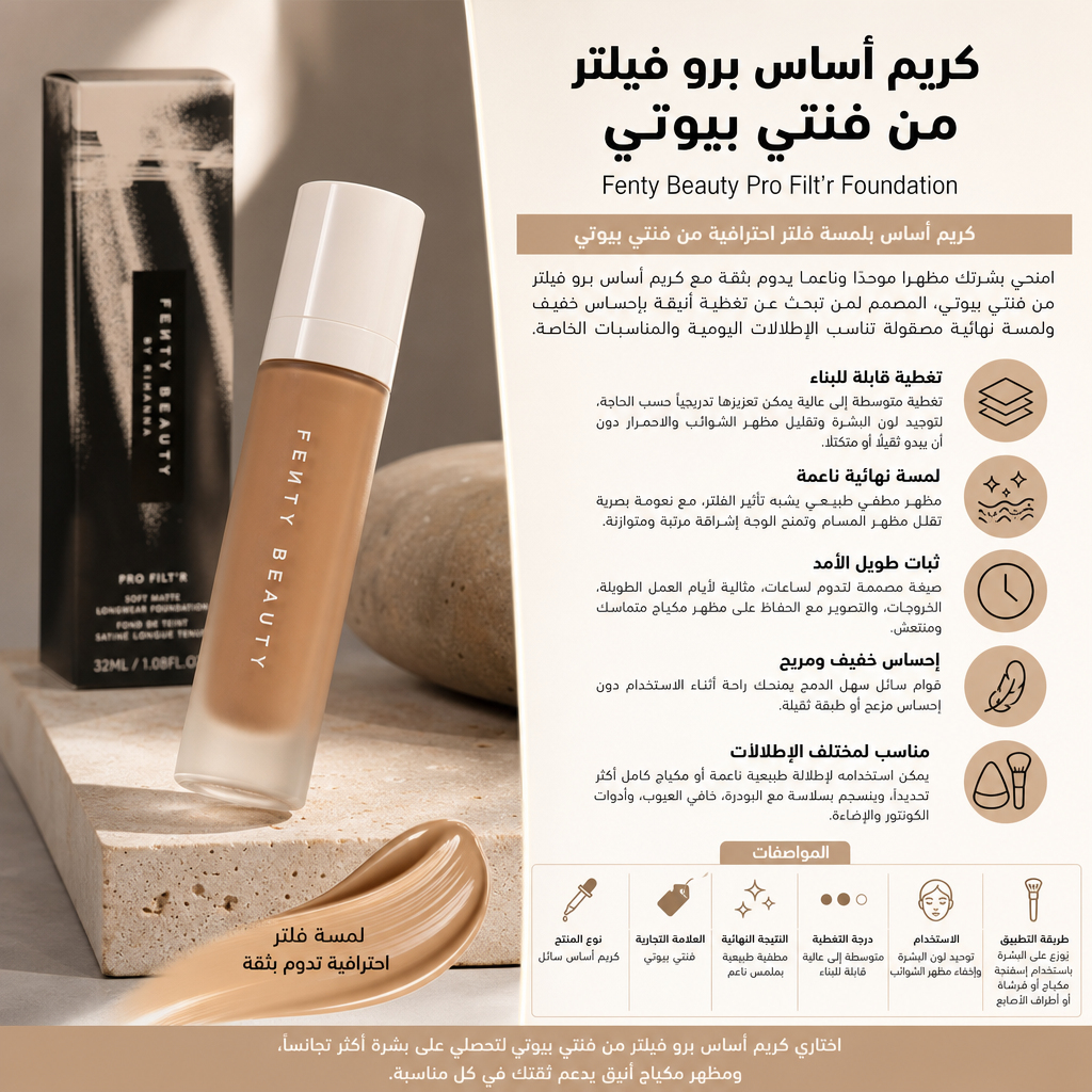 Fenty Beauty Pro Filt'r Foundation