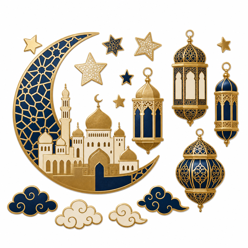 Ramadan Wall Sticker Set