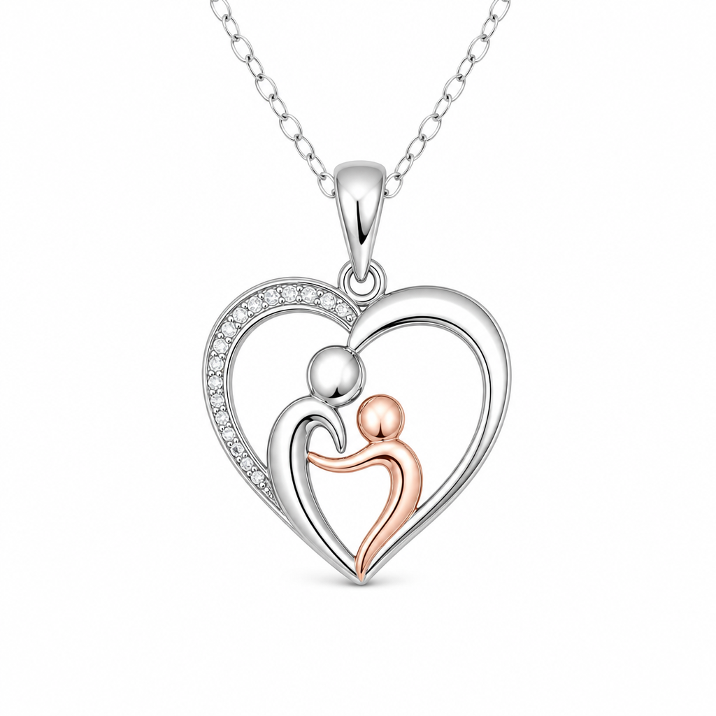 Mother's Day Necklace Heart