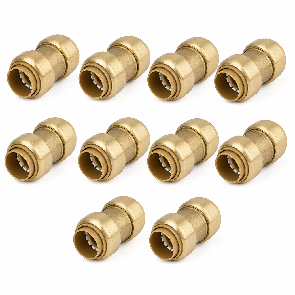 SharkBite 1/2" Coupling 10‑Pack