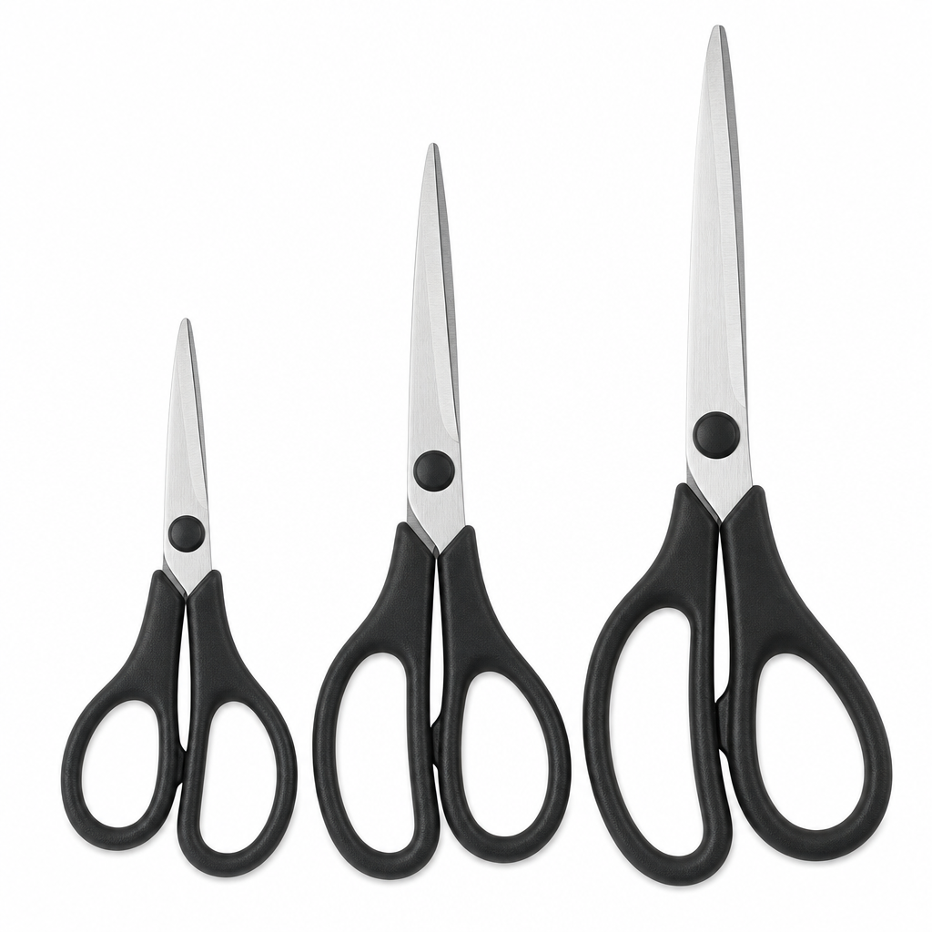 Amazon Basics Scissors 3‑Pack
