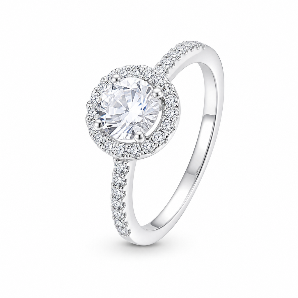 Pandora Sparkling Halo Ring