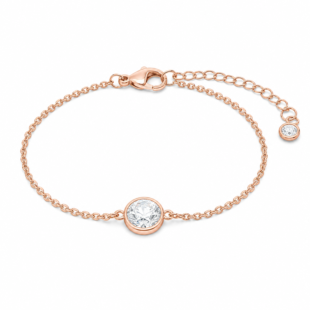 Swarovski Subtle Bracelet Rose Gold