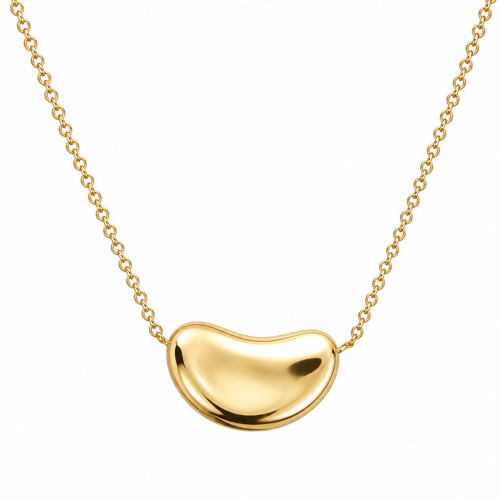 Tiffany & Co. Gold Bean Pendant