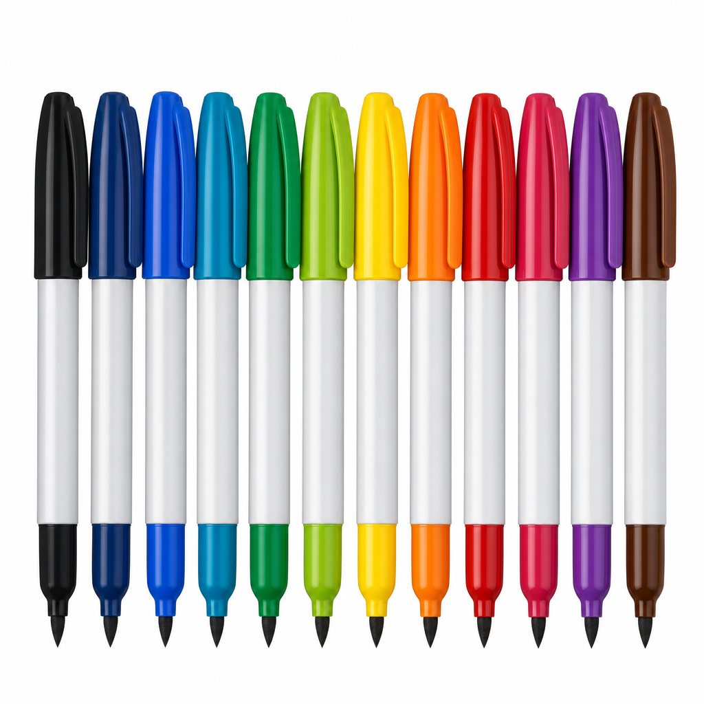 Sharpie Brush Tip Markers 12‑Pack