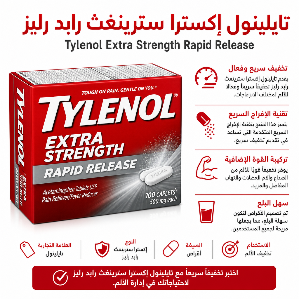 Tylenol Extra Strength Rapid Release