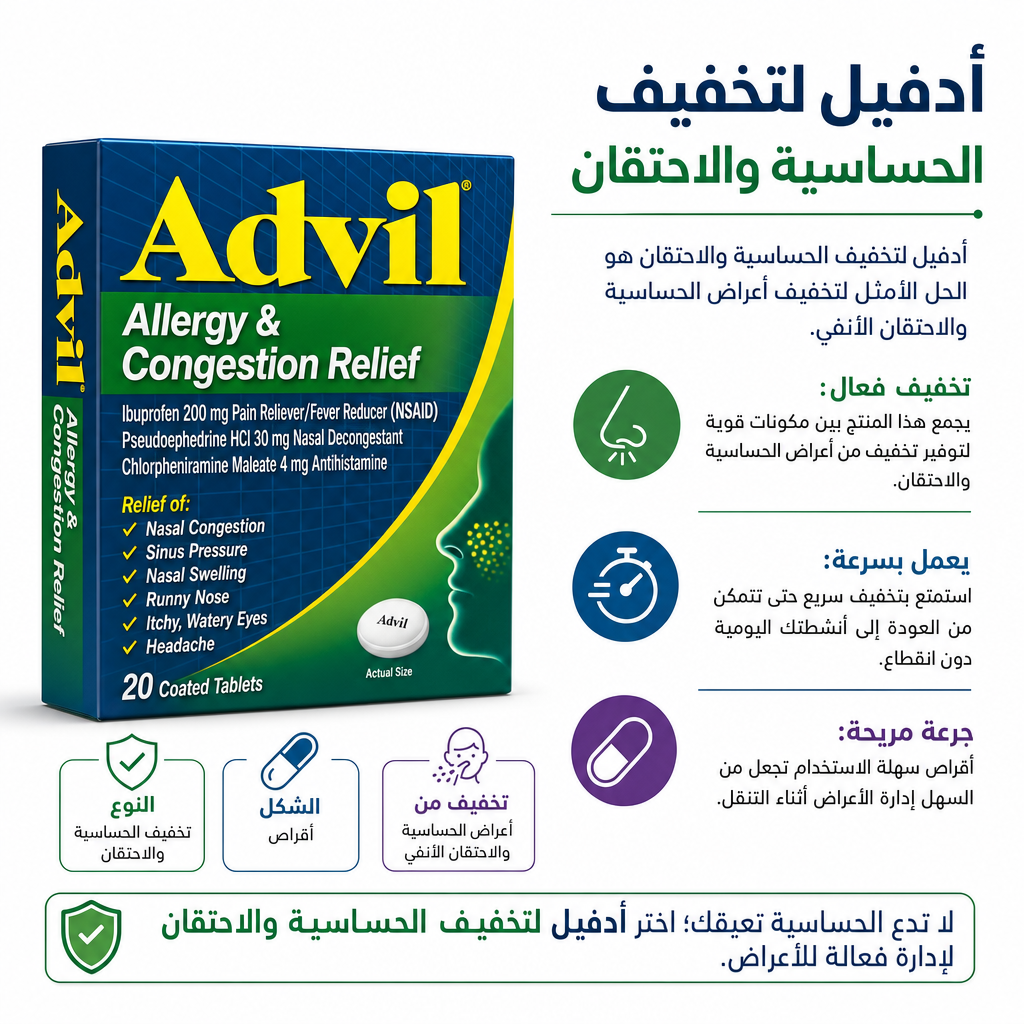 Advil Allergy & Congestion Relief