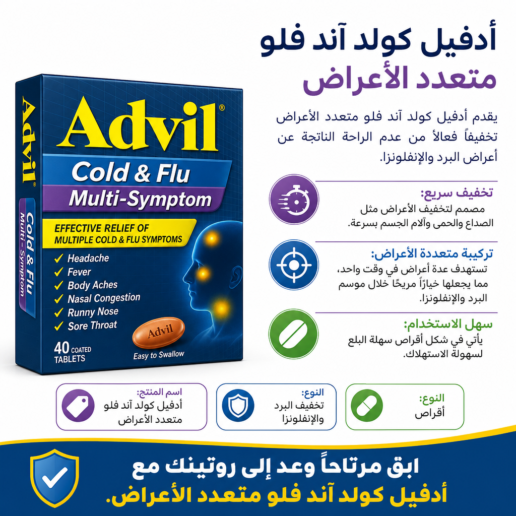 Advil Cold & Flu Multi‑Symptom