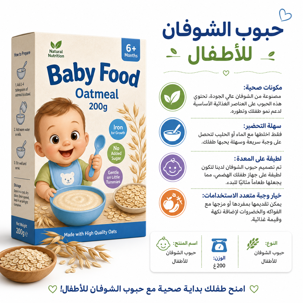 Baby Food Oatmeal 200g
