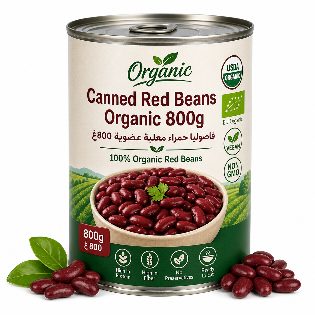 Canned Red Beans Organic 800g