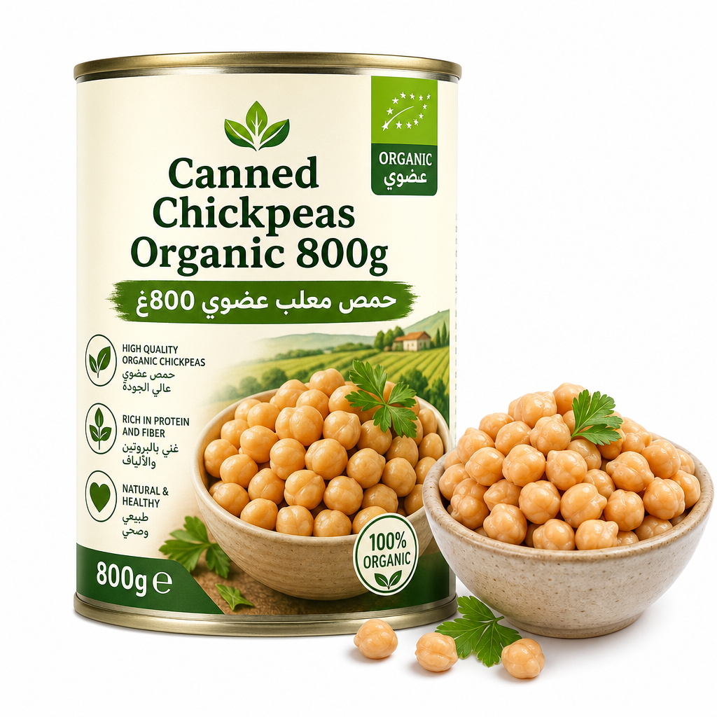 Canned Chickpeas Organic 800g