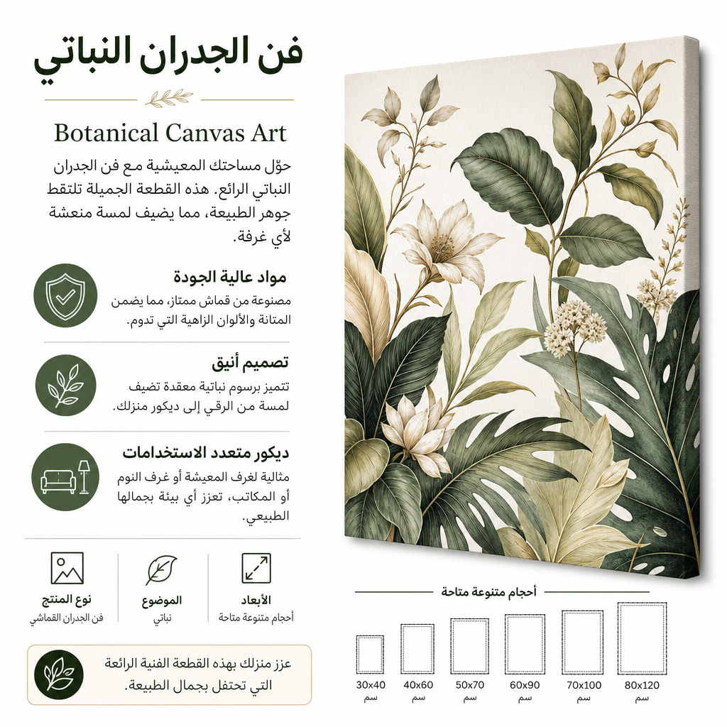 Botanical Canvas Art