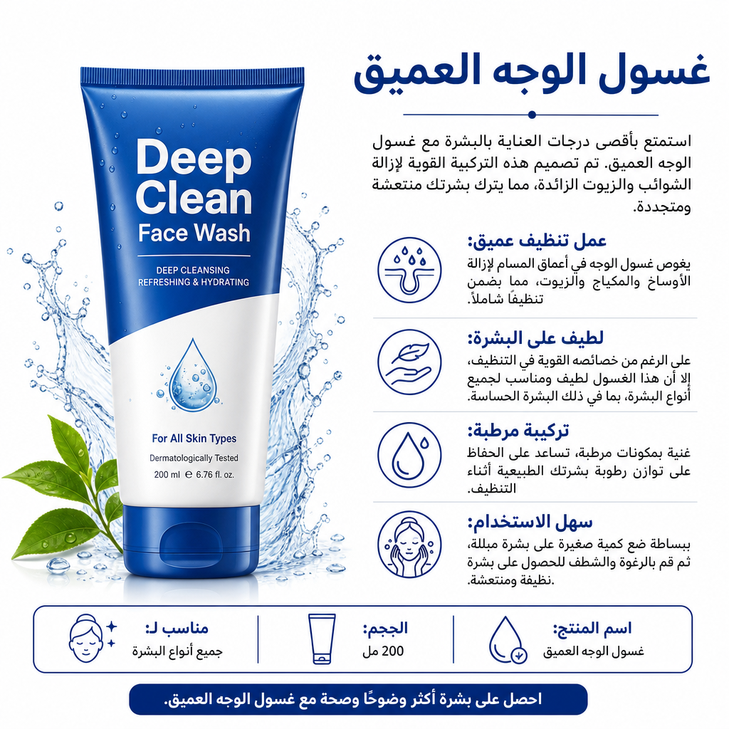 Deep Clean Face Wash