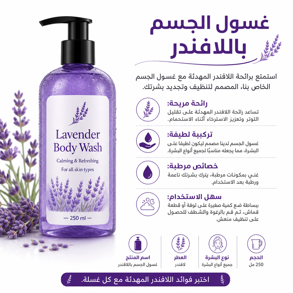 Lavender Body Wash