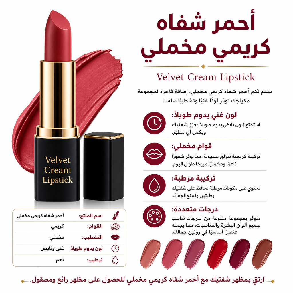 Velvet Cream Lipstick