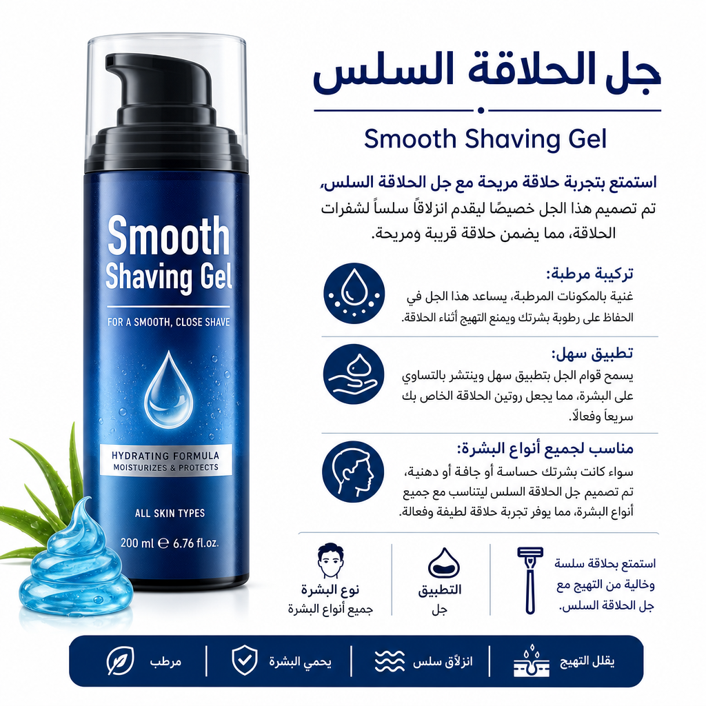 Smooth Shaving Gel