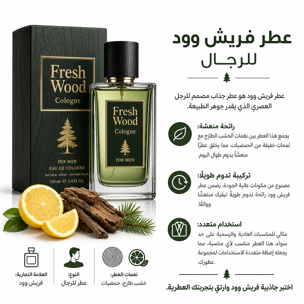 Fresh Wood Cologne