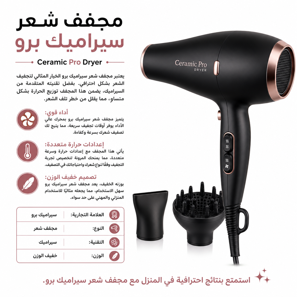 Ceramic Pro Dryer