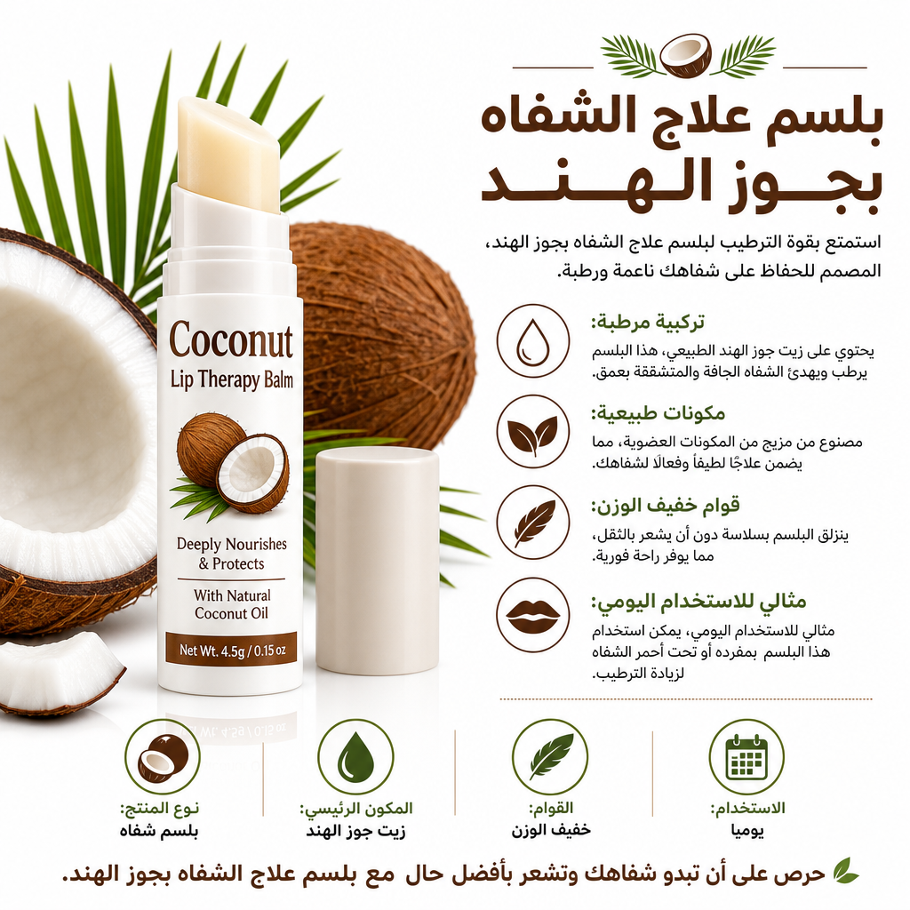 Coconut Lip Therapy Balm