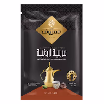 Ben Marouf Instant Arabic Coffee with Cardamom 25g product thumbnail 2