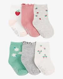 Baby Cotton Socks 4-Pack