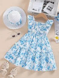 Girls' Floral Dress