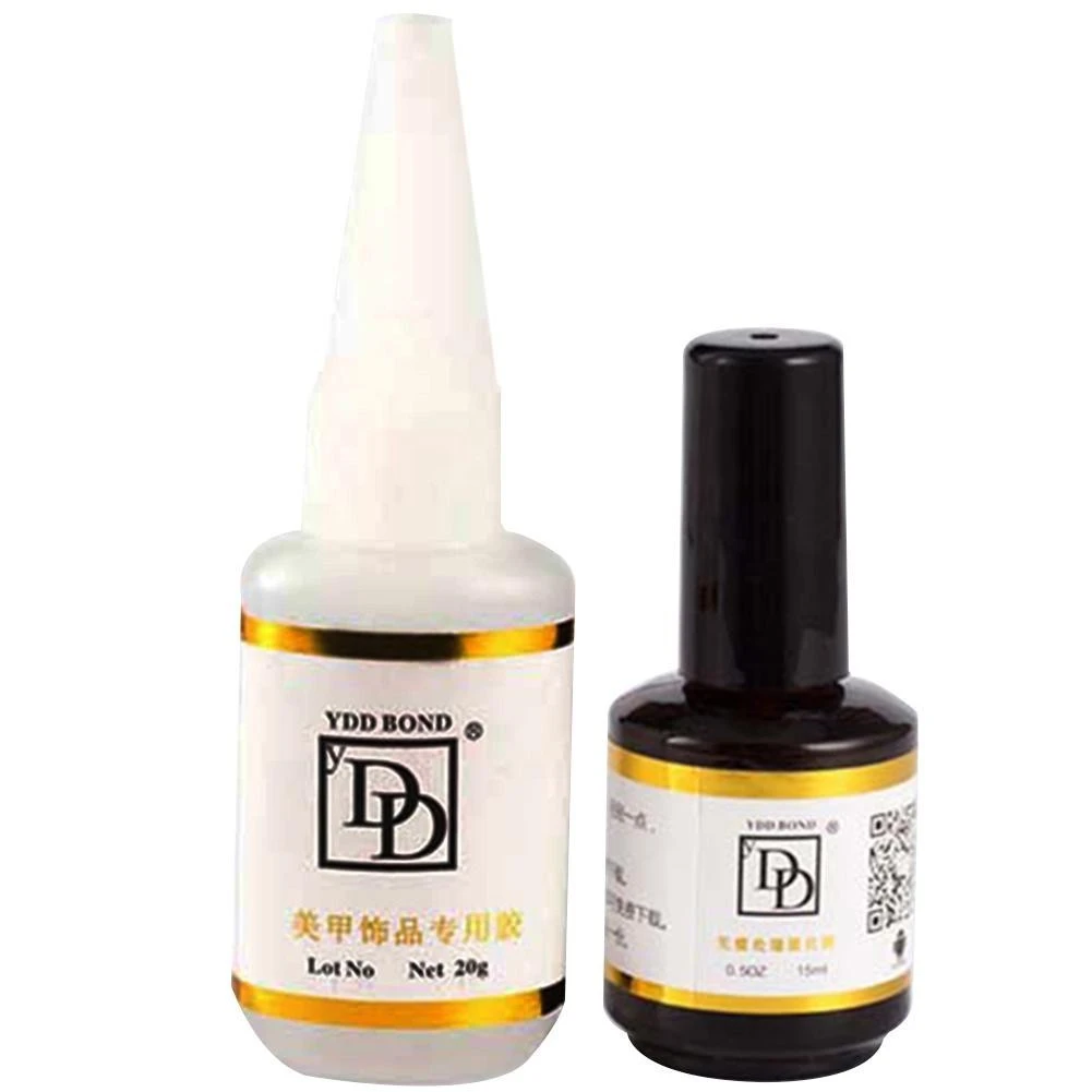 YDD Nail Glue Wdry coat Nail Art GELPolish Fake Nails Glue