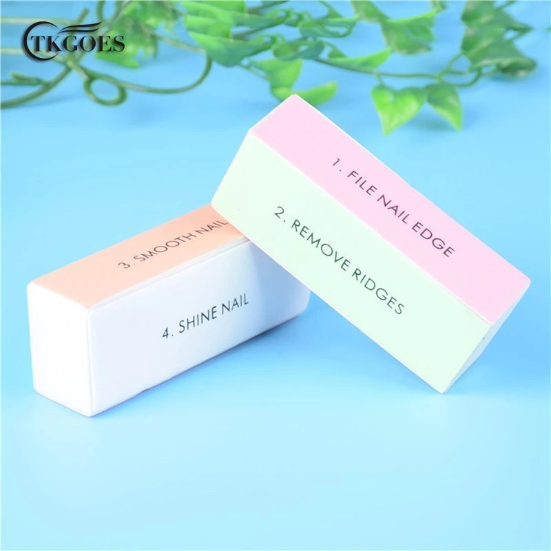 4 Way Professional Nail Art Buffer Block