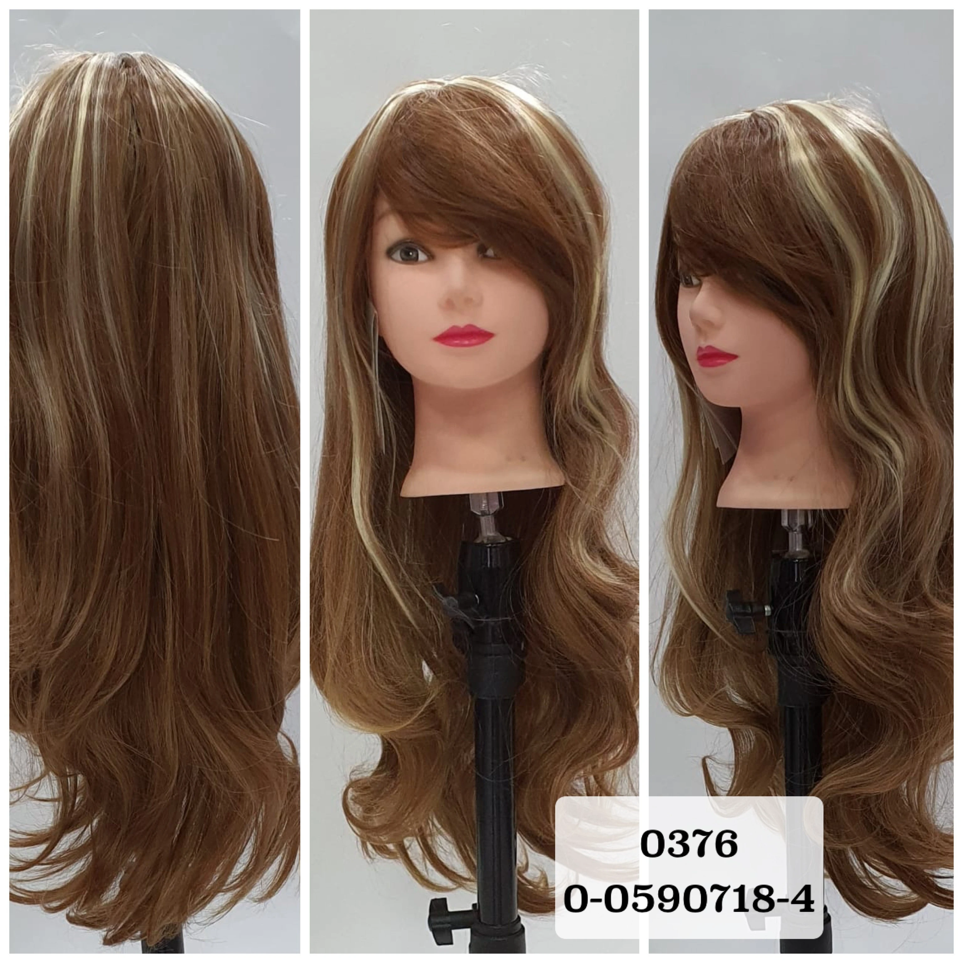 Synthetic Wig Model No. 0376