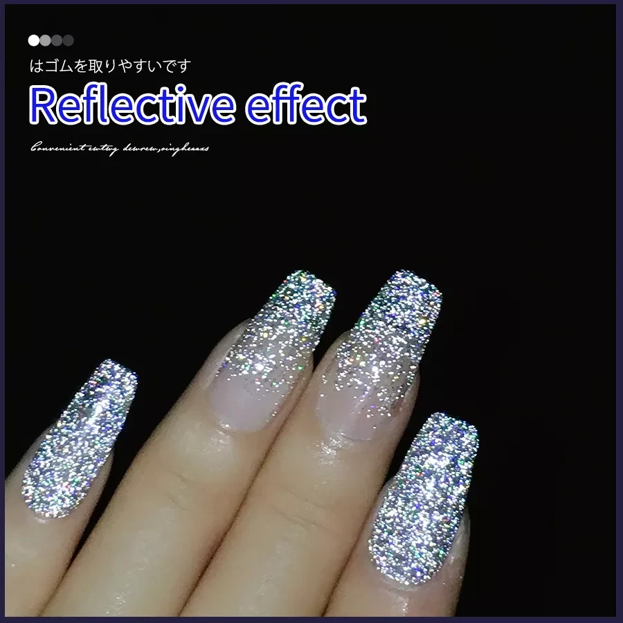 Laser Kaleidoscope Nail Gel Polish Super Broken UV LED Universal Kaleidoscope Nail Gel Polish