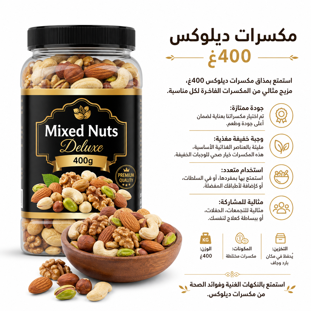 Mixed Nuts Deluxe 400g