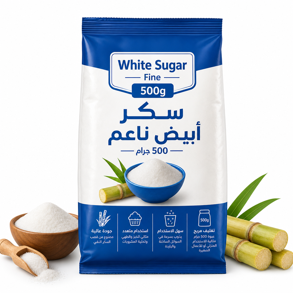 White Sugar Fine 500g