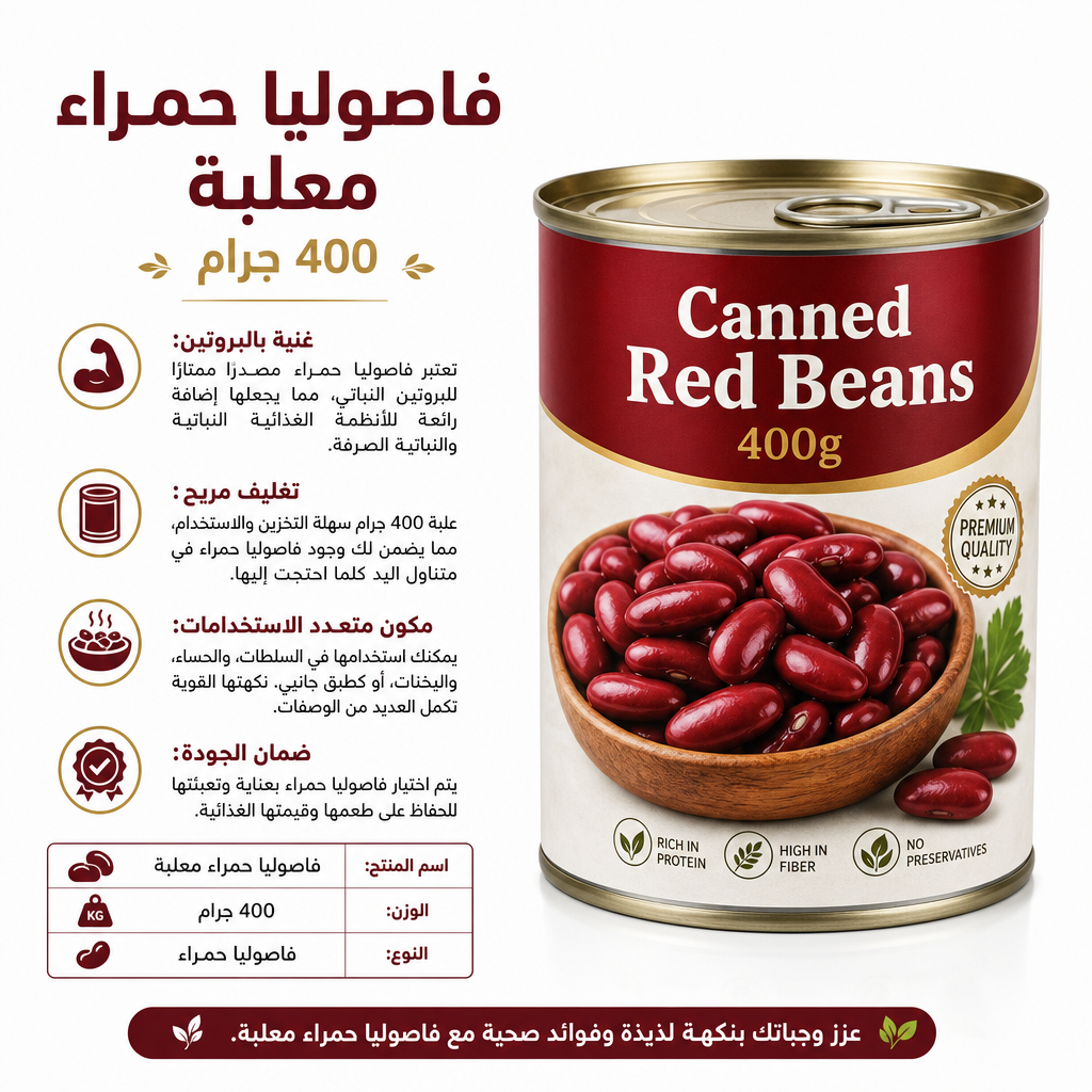 Canned Red Beans 400g
