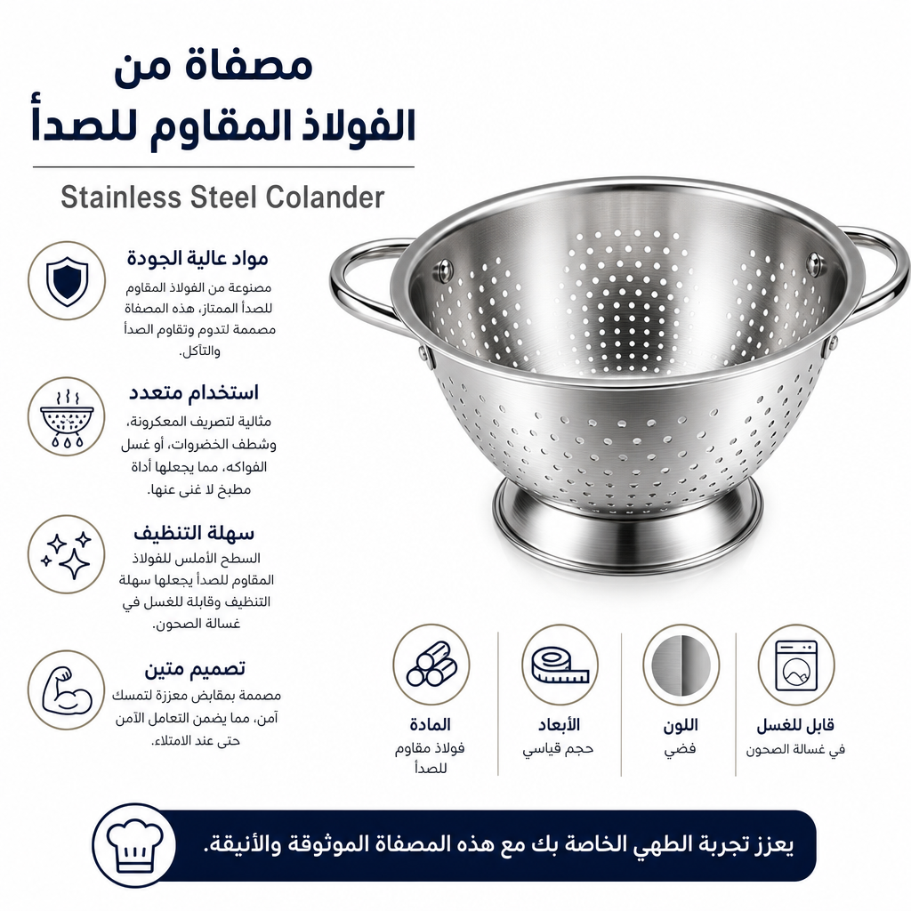 Stainless Steel Colander
